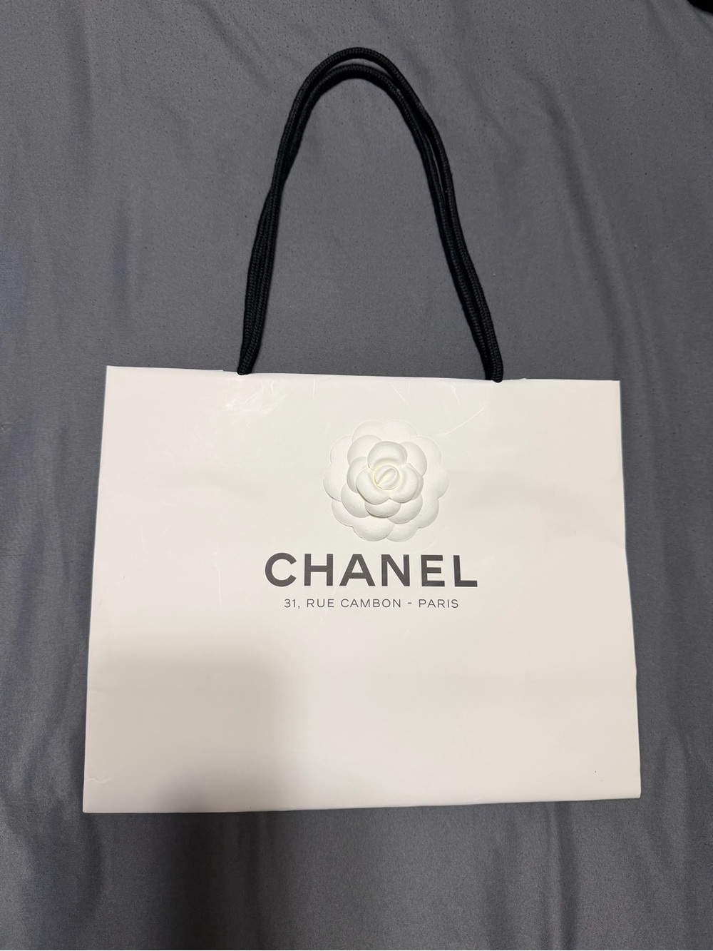 Chanel Empty  Bag with Flower from 31 rue cambon boutique
